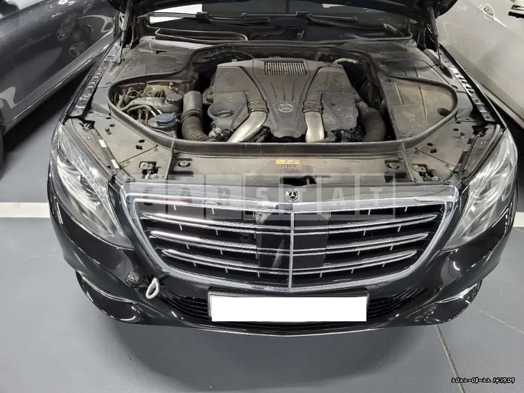 Photo 2 of 8: 2017 Mercedes-Benz S500, VIN WDDUX8FB8HA338875 — Korean insurance auction