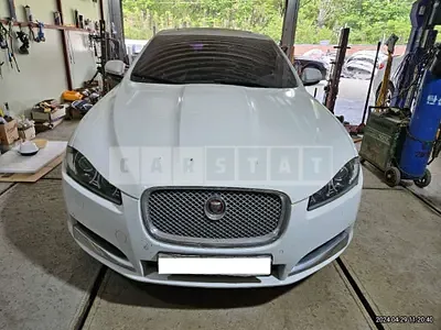 Photo 1 of 32: 2015 Jaguar XF 2.2d, VIN SAJAA06J7FDU67453 — Korean insurance auction