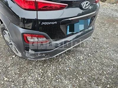 Photo 1 of 8: 2018 Hyundai Kona Electric Car — Korean insurance auction