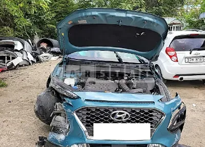 Photo 1 of 11: 2018 Hyundai Kona, VIN KMHK5816GJU003624 — Korean insurance auction