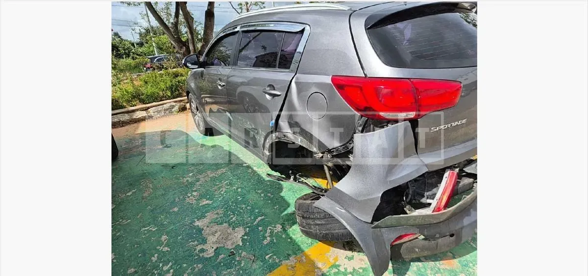 Photo 2 of 12: 2015 Kia Sportage, VIN KNAPC813BGK821815 — Korean insurance auction