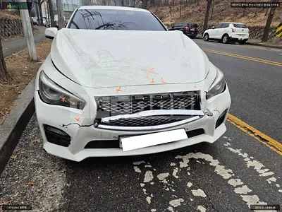 Photo 1 of 9: 2016 Infiniti Q50S Hybrid, VIN JNKAV71EXFM540318 — Korean insurance auction