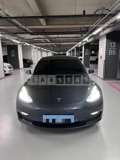 Photo 1 of 13: 2020 Tesla Model 3 Long Range — Korean insurance auction