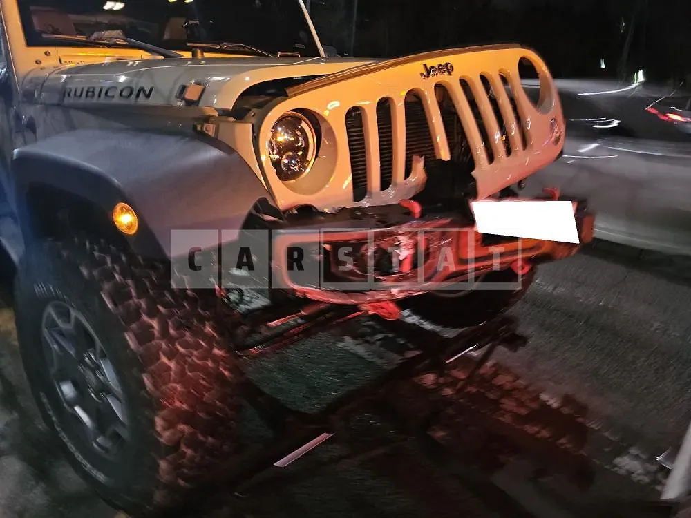 Photo 2 of 9: 2017 Jeep Zip Wrangler Rubicon, VIN 1C4HJWCG0HL600460 — Korean insurance auction