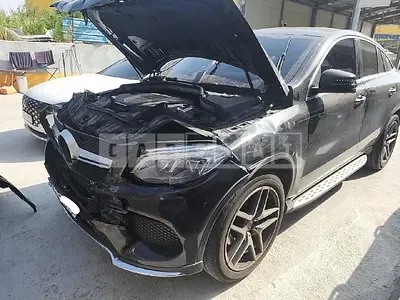 Photo 1 of 46: 2018 Mercedes-Benz GLE350d 4Matic Coupe, VIN WDCED2EB8JA106279 — Korean insurance auction