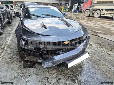Photo 1 of 16: 2016 Chevrolet Camaro, VIN 1G1F91R7XH0119510 — Korean insurance auction