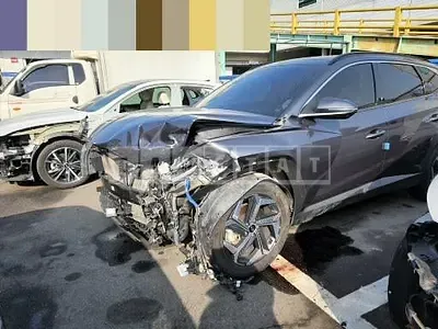 Photo 1 of 5: 2020 Hyundai Tucson 2.0, VIN KMHJE81CBMU005759 — Korean insurance auction