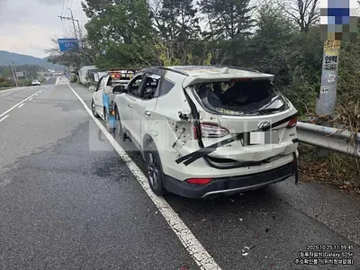 Photo 1 of 3: 2015 Hyundai Santa Fe DM — Korean insurance auction
