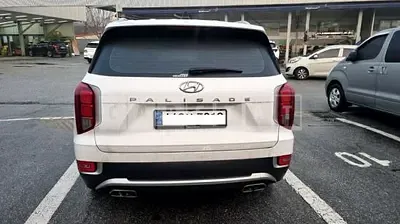 Photo 1 of 13: 2021 Hyundai Palisade, VIN KMHR381ABMU191034 — Korean insurance auction