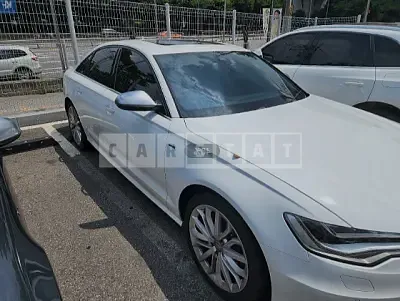 Photo 1 of 9: 2015 Audi A6 45 TDI quattro, VIN WAUZZZ4G1FN025443 — Korean insurance auction