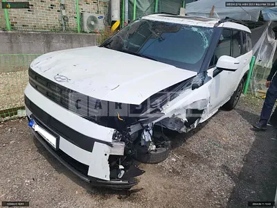 Photo 1 of 16: 2024 Hyundai Santa Fe, VIN KMHP381LGRU029772 — Korean insurance auction