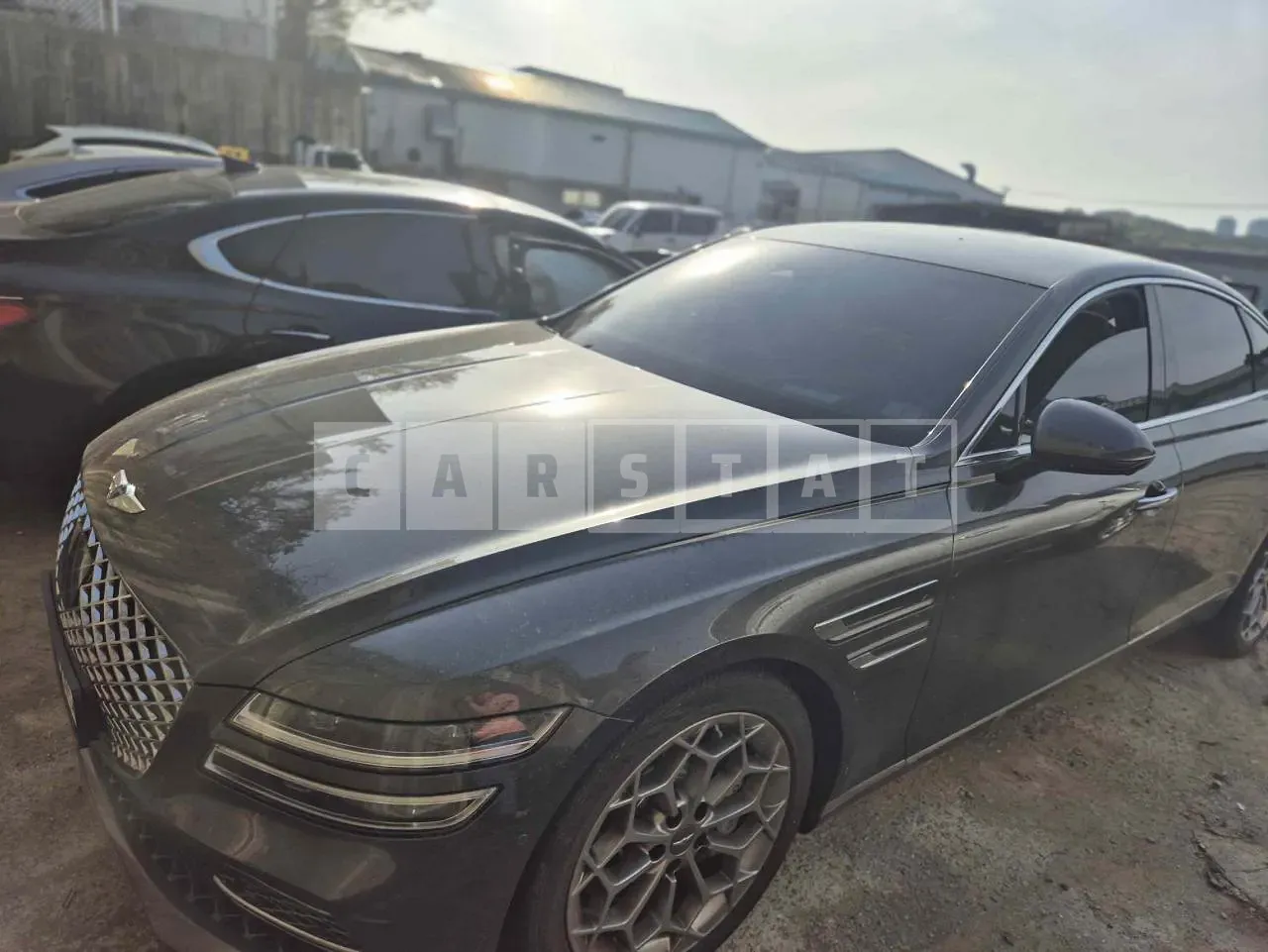 Photo 2 of 27: 2023 Genesis G80, VIN KMTGB41CBPU169350 — Korean insurance auction