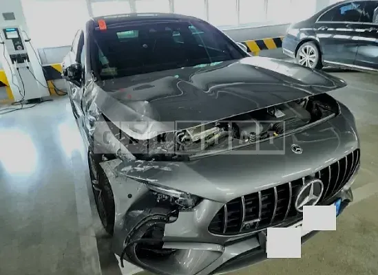 Photo 2 of 9: 2021 Mercedes-Benz CLA45 S 4Matic, VIN W1K5J5EB0MN230985 — Korean insurance auction