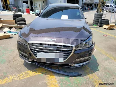 Photo 1 of 16: 2019 Genesis G80 3.3 — Korean insurance auction