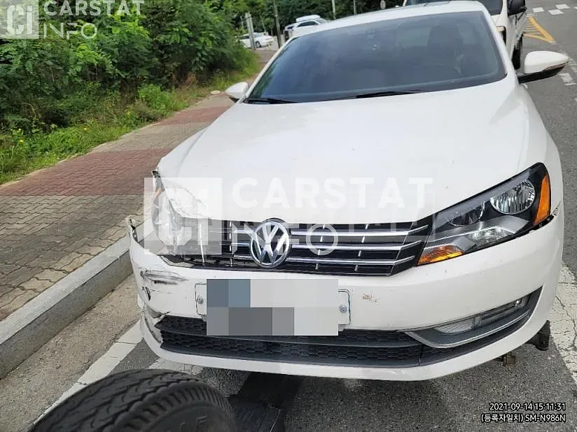 Photo 2 of 8: 2015 Volkswagen Passat 2.0 TDI, VIN 1VWZZZA3ZFC036926 — Korean insurance auction