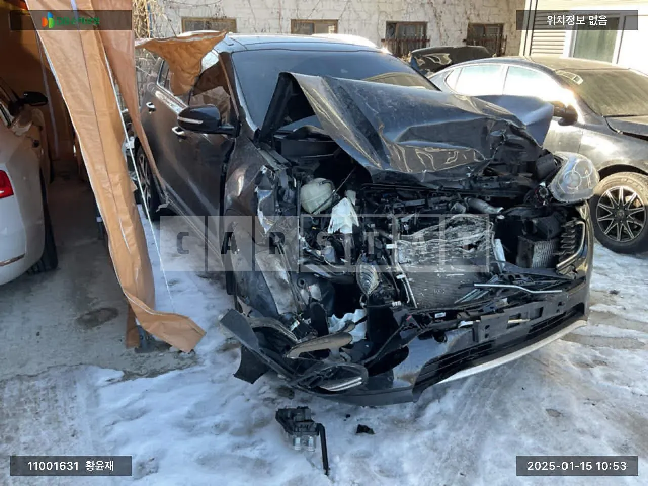 Photo 2 of 15: 2015 Kia Sportage, VIN KNAPR813DGK028484 — Korean insurance auction