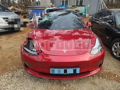 Photo 1 of 40: 2020 Tesla Model 3 Performance, VIN 5YJ3E1EC3LF809411 — Korean insurance auction