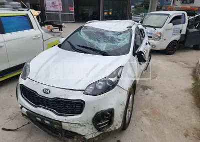 Photo 1 of 13: 2018 Kia Sportage, VIN KNAPM813BJK417125 — Korean insurance auction