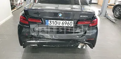Photo 1 of 30: 2021 BMW 530i, VIN WBA71BH07MWX21847 — Korean insurance auction