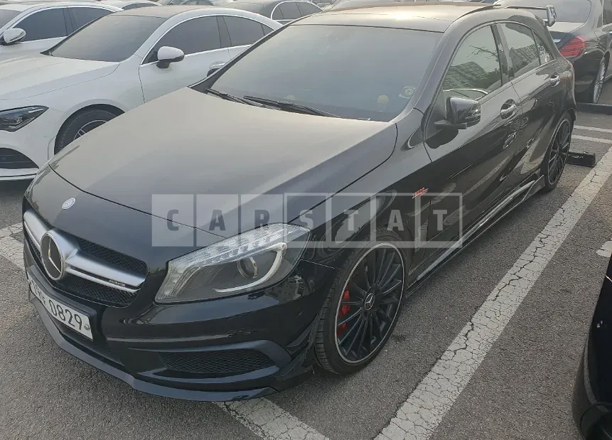 Photo 2 of 27: 2015 Mercedes-Benz A45 AMG 4Matic, VIN WDDBF5CB3FJ356159 — Korean insurance auction