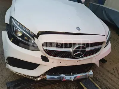 Photo 1 of 3: 2017 Mercedes-Benz C200 Cabriolet, VIN WDDWK4CB4HF523870 — Korean insurance auction