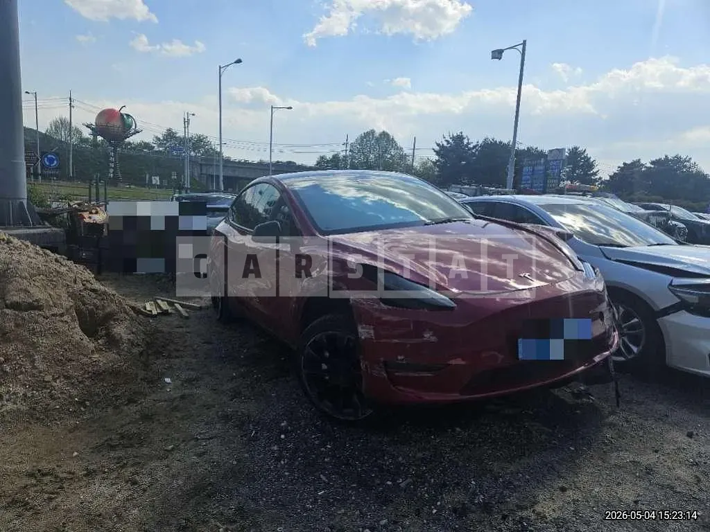 Photo 2 of 29: 2021 Tesla Model Y Standard Range — Korean insurance auction