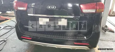 Photo 1 of 11: 2014 Kia Carnival, VIN KNAMC81ABFS044207 — Korean insurance auction