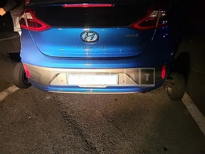 Photo 1 of 22: 2017 Hyundai Modern Ionic Electric, VIN KMHC051HFHU001013 — Korean insurance auction