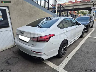 Photo 1 of 13: 2018 Hyundai Genesis G80 3.3 (2019), VIN KMHGM41DDKU305885 — Korean insurance auction