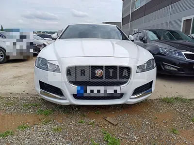 Photo 1 of 8: 2018 Jaguar XF 25T AWD, VIN SAJBA4BX9JCY68426 — Korean insurance auction