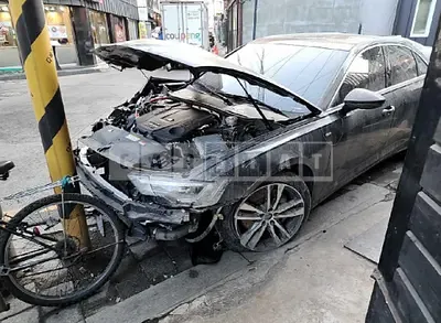 Photo 1 of 46: 2021 Audi A6 45 TDI quattro, VIN WAUZZZF2XMN020286 — Korean insurance auction