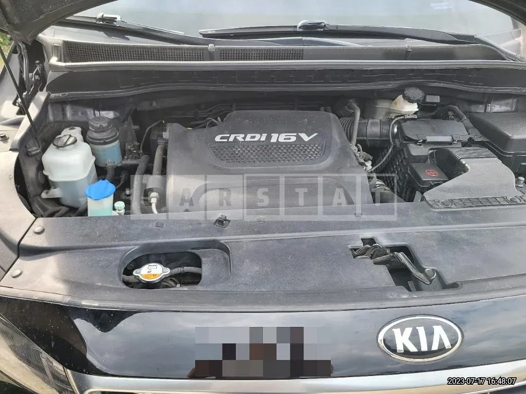 Photo 2 of 14: 2017 Kia Carnivals, VIN KNAMC81ABJS370644 — Korean insurance auction