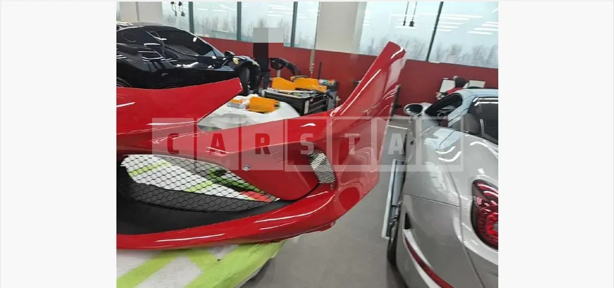 Photo 2 of 11: 2021 Ferrari (part) F8 Spider Front Bumper — Korean insurance auction