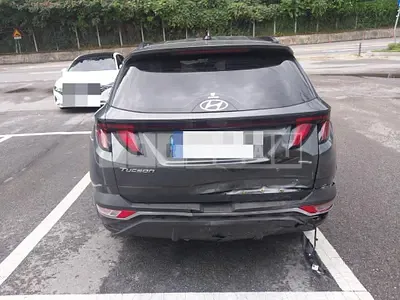 Photo 1 of 19: 2023 Hyundai Tucson Gasoline 1.6 Turbo (4th Generation), VIN KMHJC81BHPU261353 — Korean insurance auction