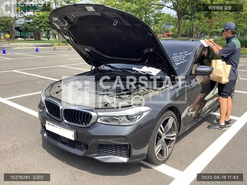 Photo 2 of 23: 2018 BMW 640i xDrive, VIN WBAJV6100JBC98319 — Korean insurance auction
