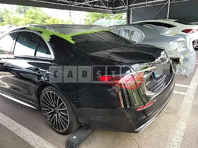 Photo 1 of 17: 2022 Mercedes-Benz S400d 4Matic, VIN W1K6F3DB8NA094061 — Korean insurance auction