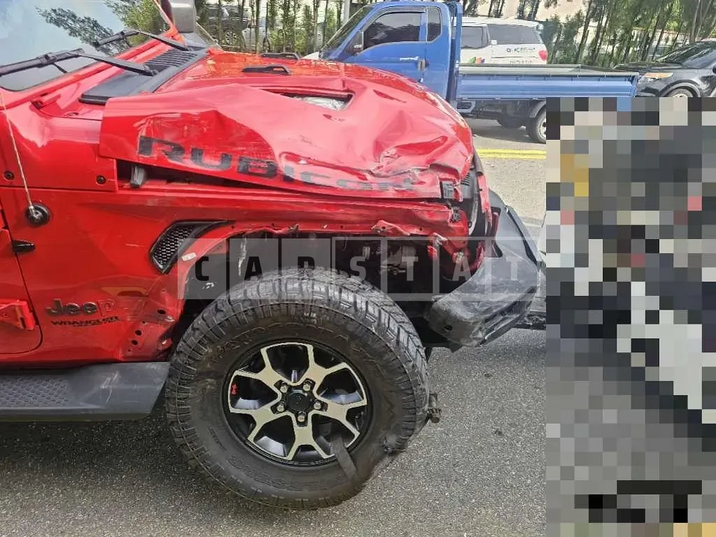 Photo 2 of 5: 2020 Jeep Zip Wrangler Rubicon — Korean insurance auction