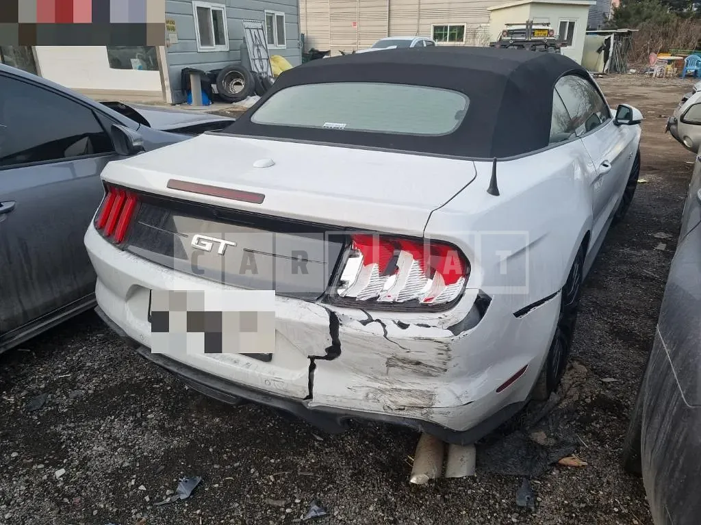 Photo 2 of 25: 2019 Ford Mustang GT 5.0 Convertible, VIN 1FATP8FF6K5190630 — Korean insurance auction