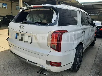 Photo 1 of 14: 2022 Hyundai Palisade, VIN KMHR581ABNU482761 — Korean insurance auction