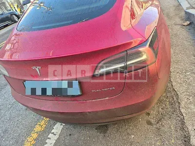 Photo 1 of 9: 2020 Tesla Model 3 Long — Korean insurance auction