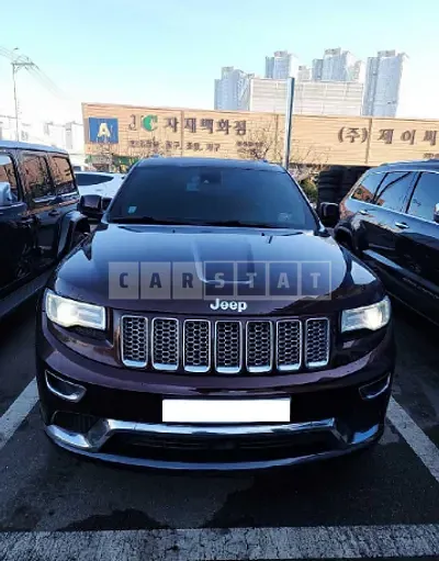 Photo 1 of 16: 2015 Jeep Straw Grand Cherokee, VIN 1C4RJFJM4FC621953 — Korean insurance auction