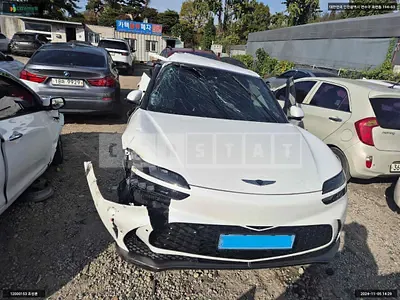 Photo 1 of 39: 2023 Genesis GV60, VIN KMTKB81AFPU016011 — Korean insurance auction
