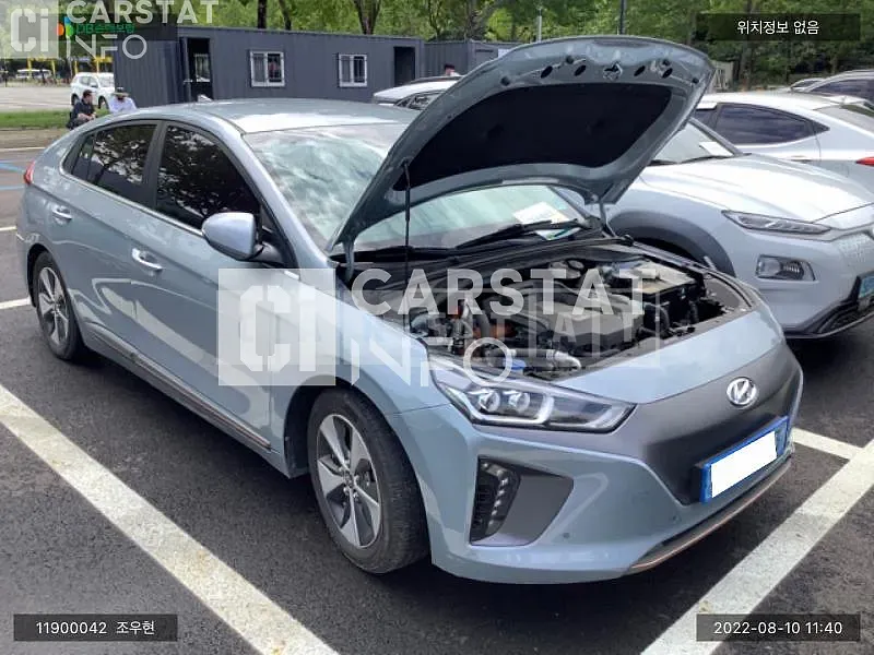 Photo 2 of 5: 2018 Hyundai Ionic Electric, VIN KMHC051HFJU023584 — Korean insurance auction