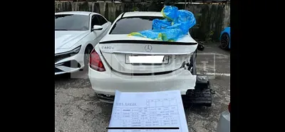 Photo 1 of 29: 2015 Mercedes-Benz C220d, VIN WDDWF0EB3GF224752 — Korean insurance auction
