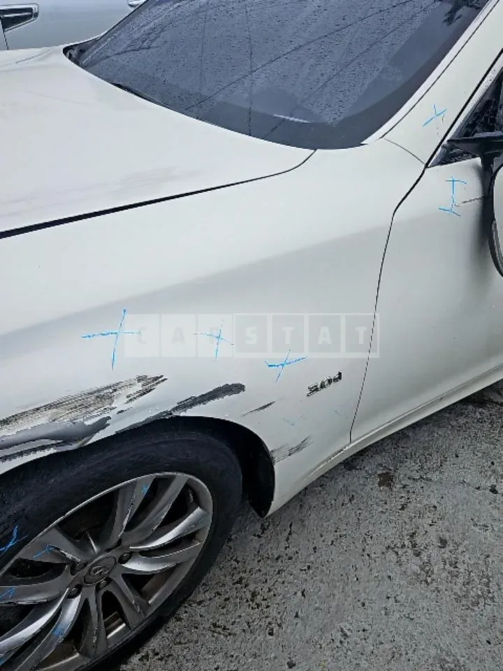 Photo 2 of 13: 2015 Infiniti Q70 3.0d — Korean insurance auction