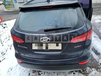 Photo 1 of 12: 2015 Hyundai Santa Fe DM, VIN KMHSW81XBFU492203 — Korean insurance auction