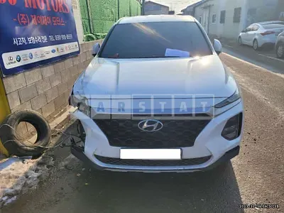 Photo 1 of 31: 2019 Hyundai Santa Fe, VIN KMHS281BBKU150802 — Korean insurance auction