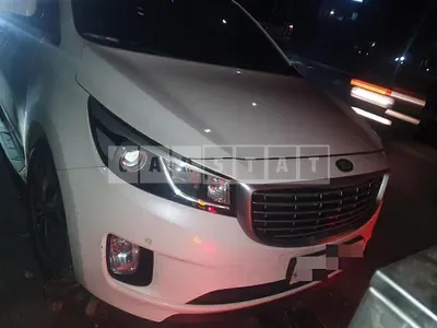 Photo 1 of 10: 2015 Kia Carnivals, VIN KNHMF37ABFS064900 — Korean insurance auction