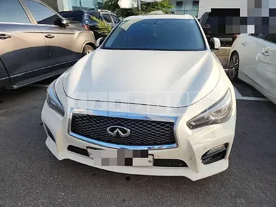 Photo 1 of 15: 2015 Infiniti Q50S Hybrid, VIN JNKAV71E4FM540251 — Korean insurance auction