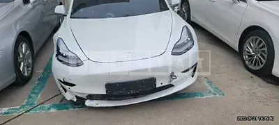 Photo 1 of 22: 2020 Tesla Model 3 Standard Rangeplus RWD, VIN 5YJ3E1EA9LF750119 — Korean insurance auction